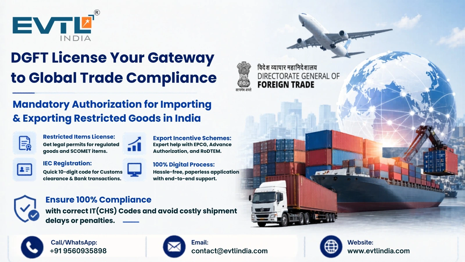 DGFT License in India 2026: IEC Registration, Process, Documents, Fees & Benefits Guide